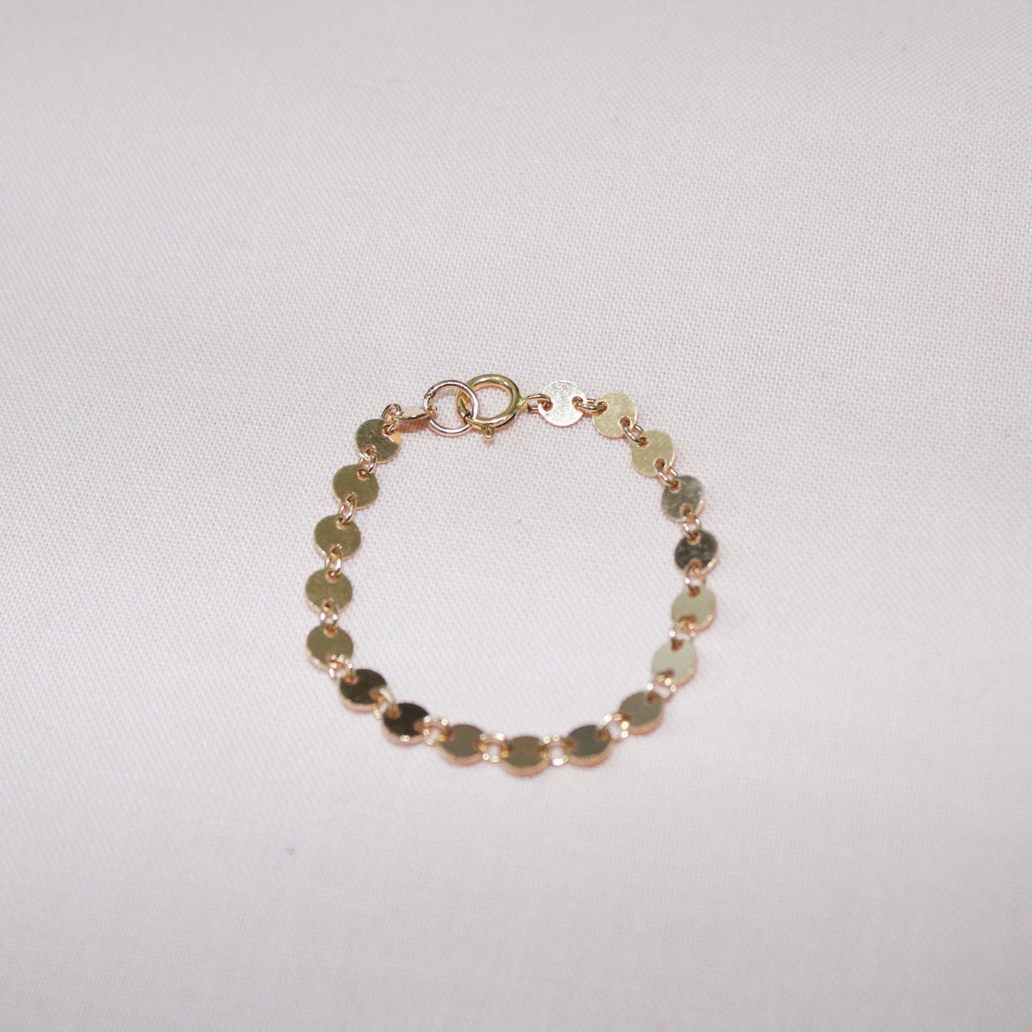 Mini Gold Poppy Bracelet