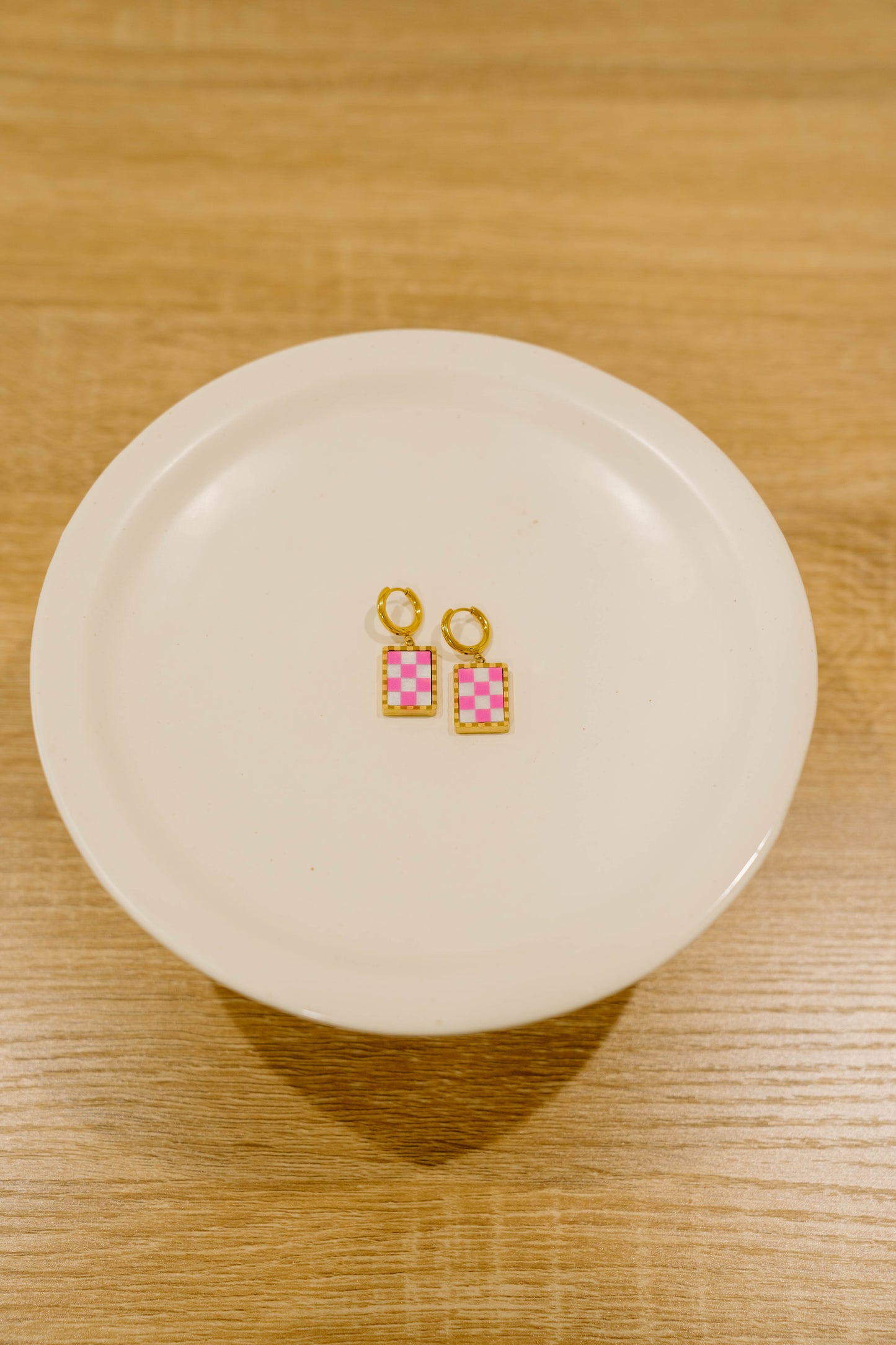 1 Pink Checkered Insert