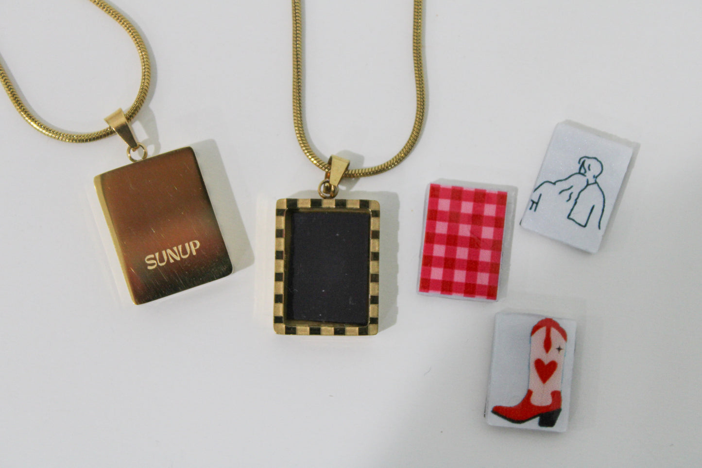 Valentines Gingham Insert