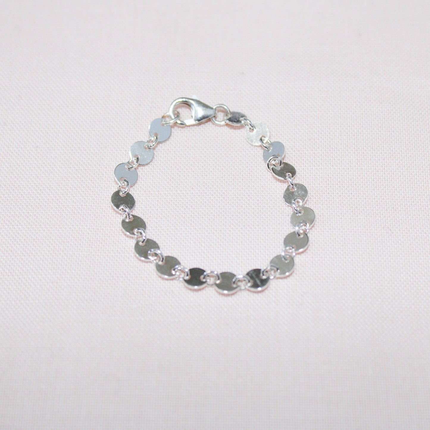 Mini Silver Poppy Bracelet