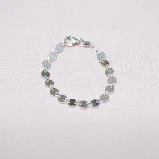 Mini Silver Poppy Bracelet