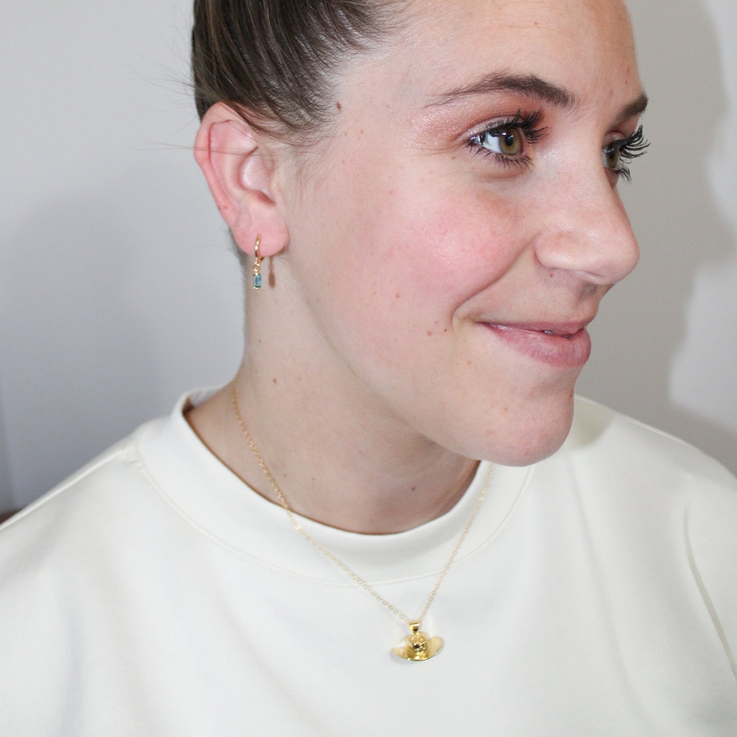 Cowboy Hat Necklace