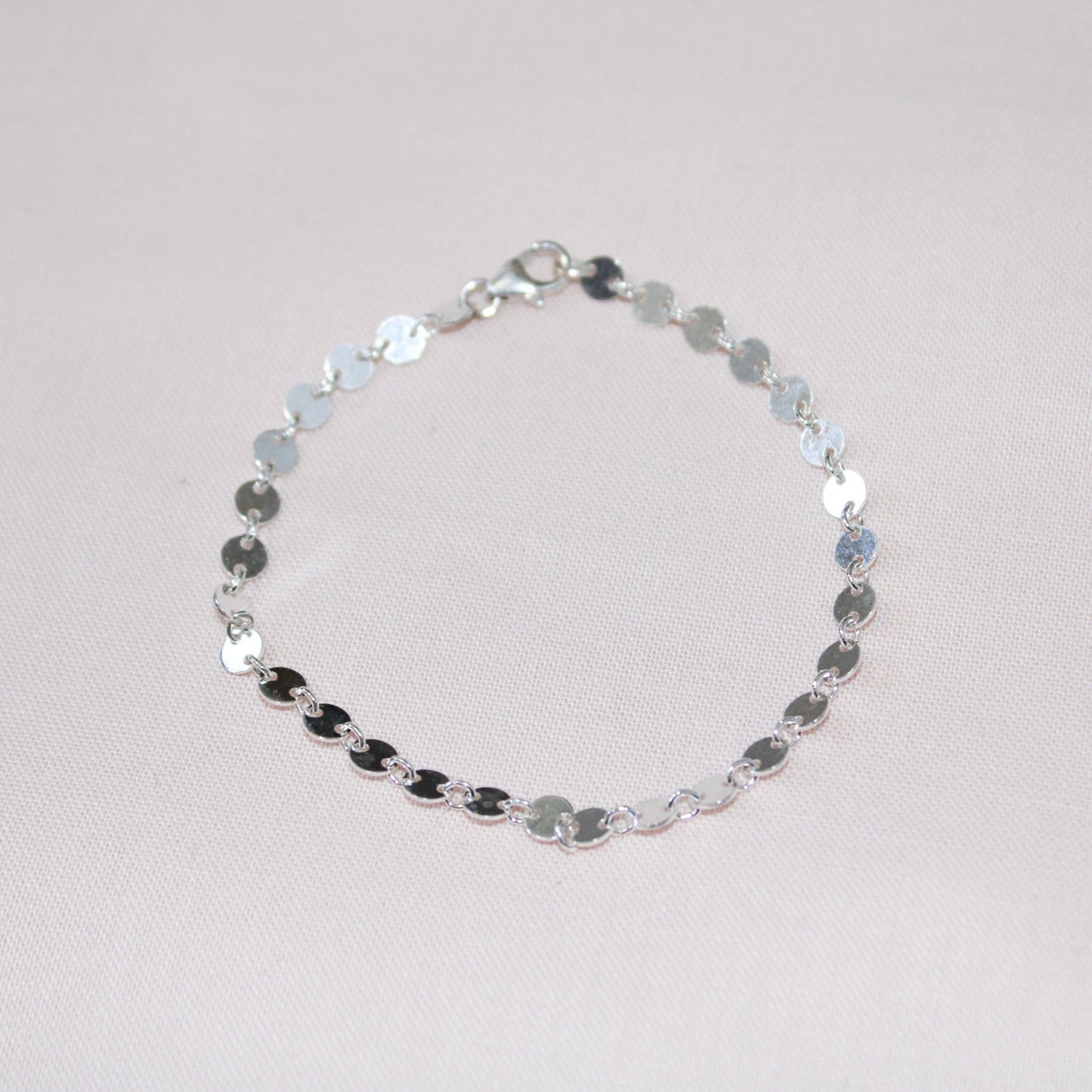 Silver Poppy Bracelet