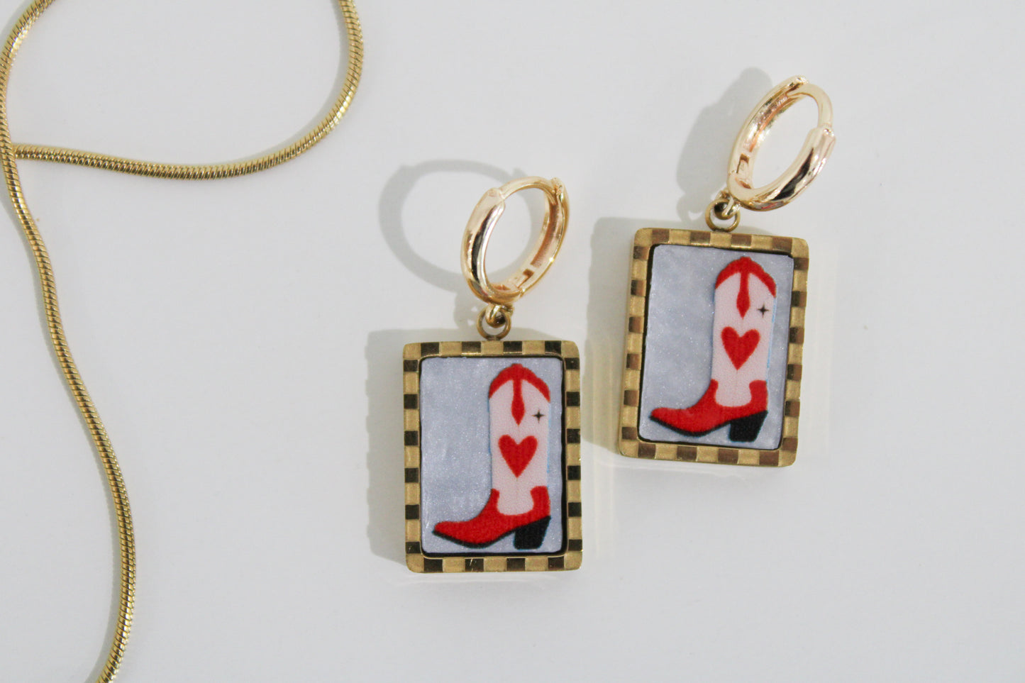 Pair of Valentines Boot Inserts