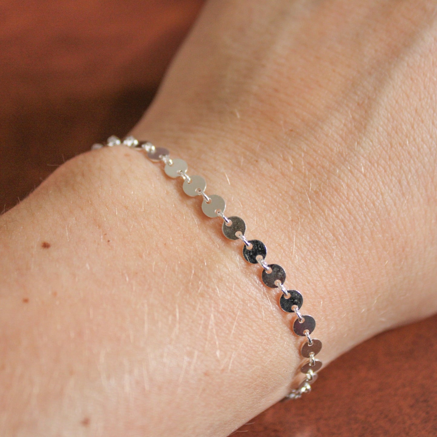 Silver Poppy Bracelet