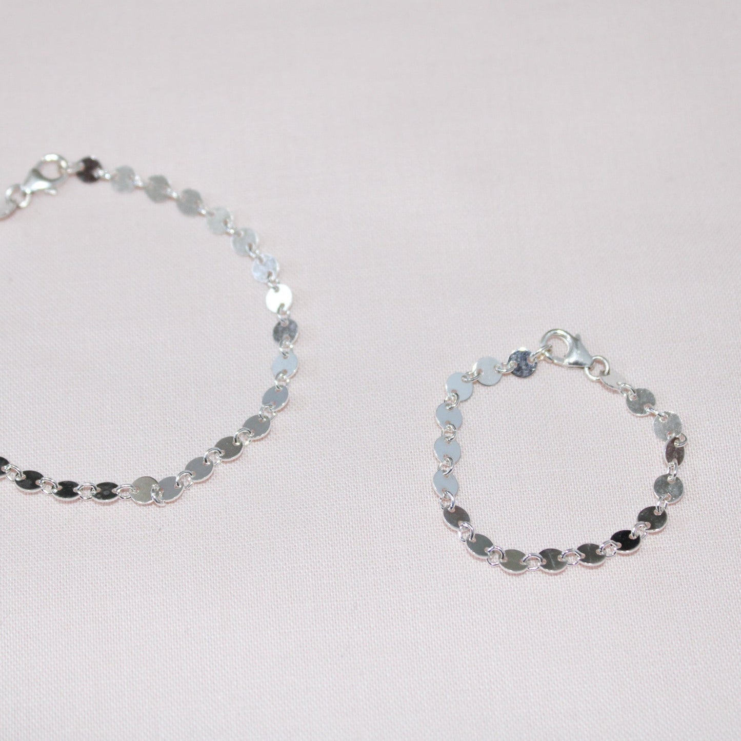 Mini Silver Poppy Bracelet