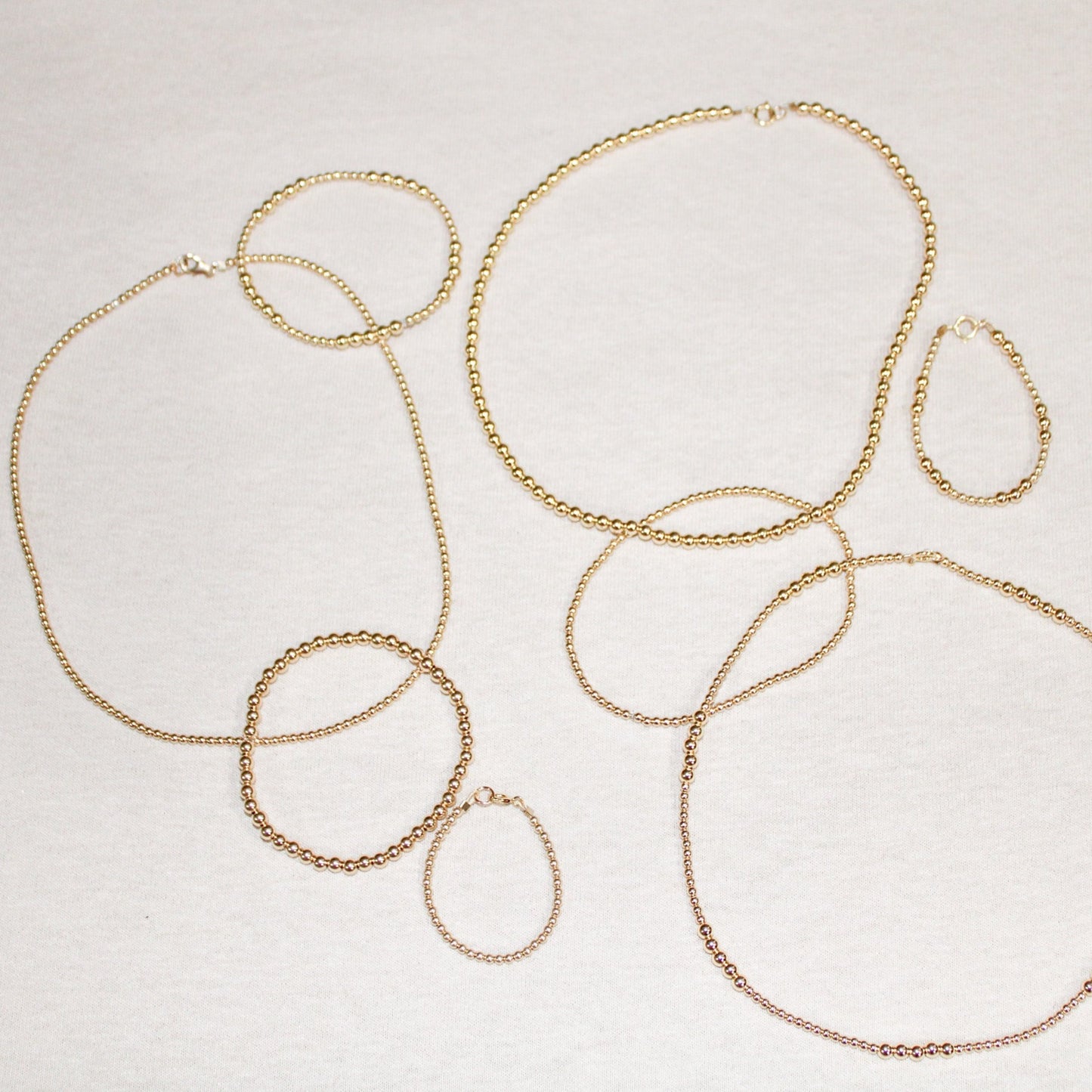 Gold Disco Bracelet