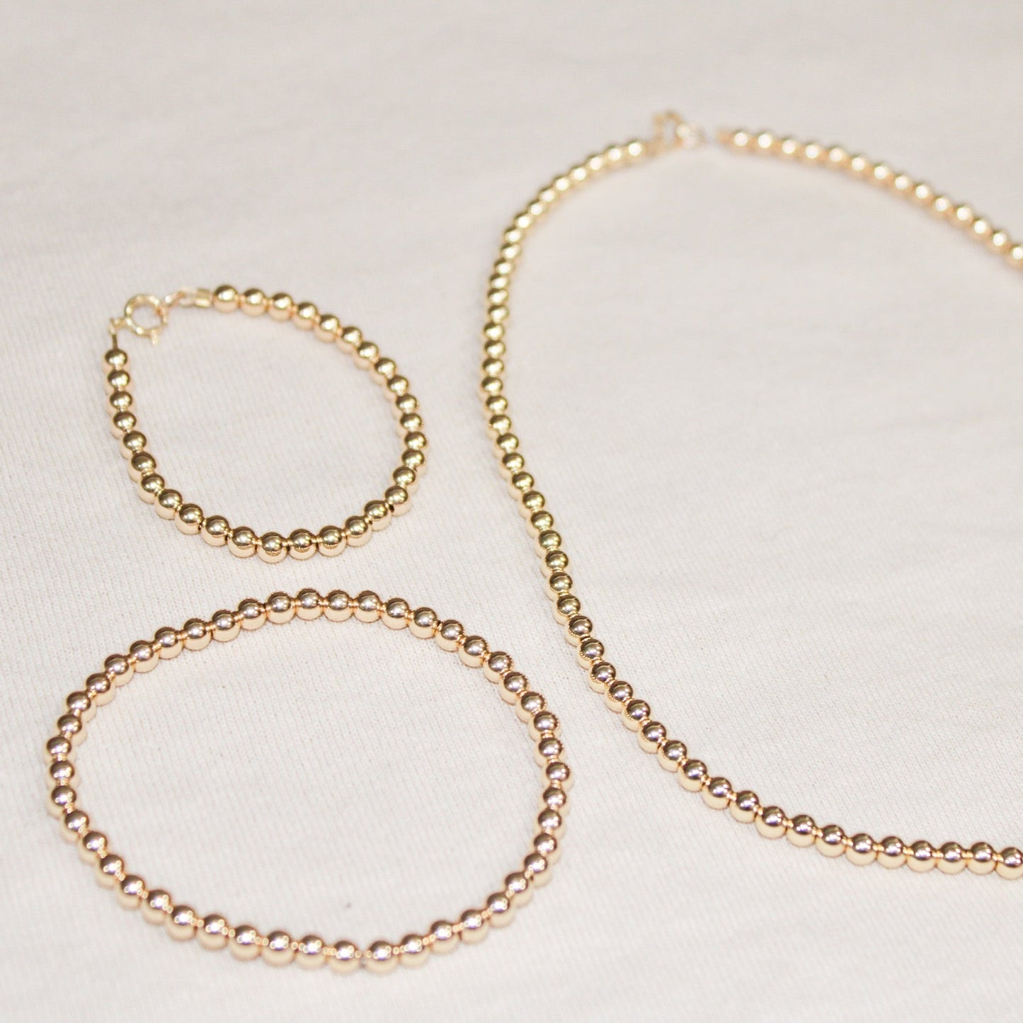 Gold Disco Bracelet