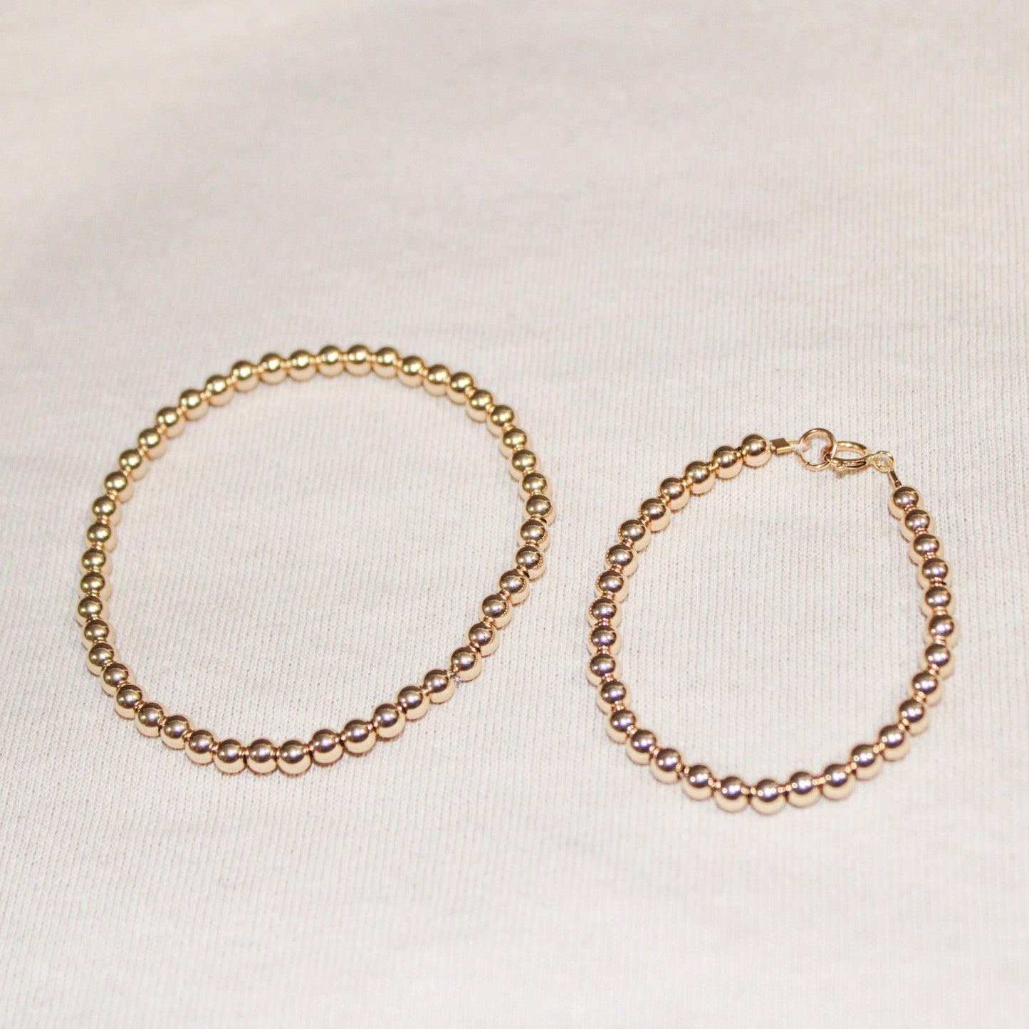 Gold Disco Bracelet