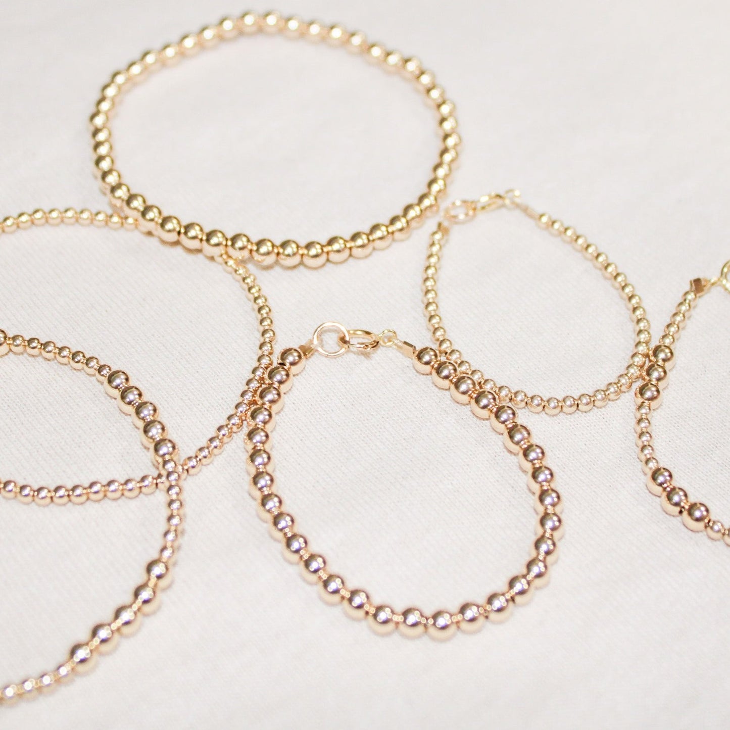 Gold Disco Bracelet