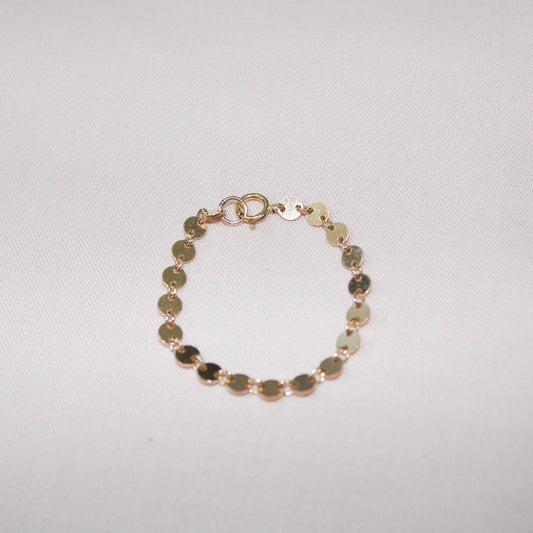 Mini Gold Poppy Bracelet