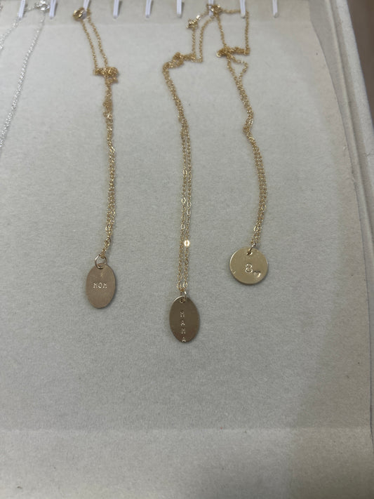14k gold filled necklaces!