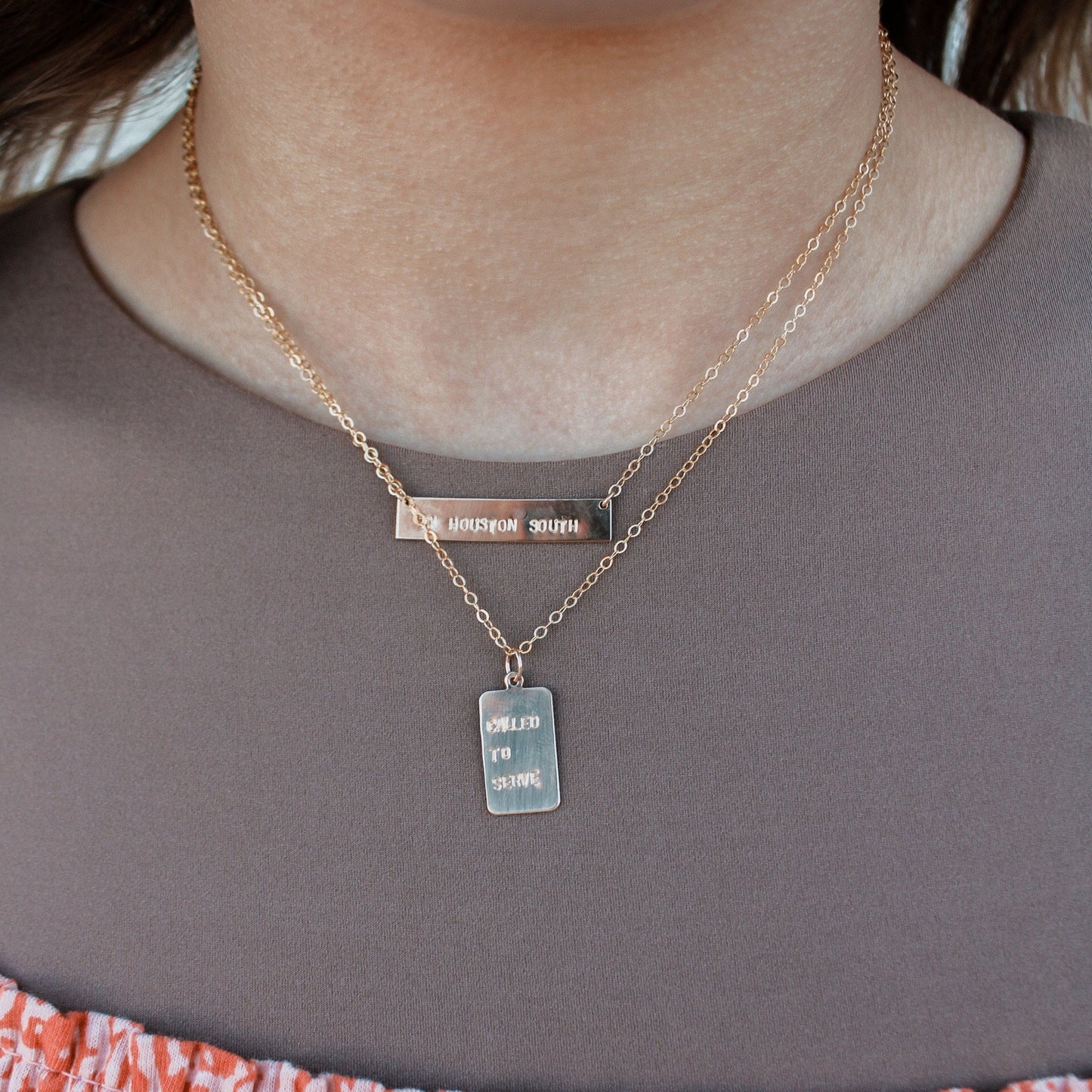 Mission Bar Necklace