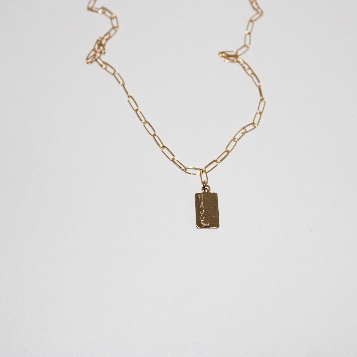 Simply Happy Necklace - Gold